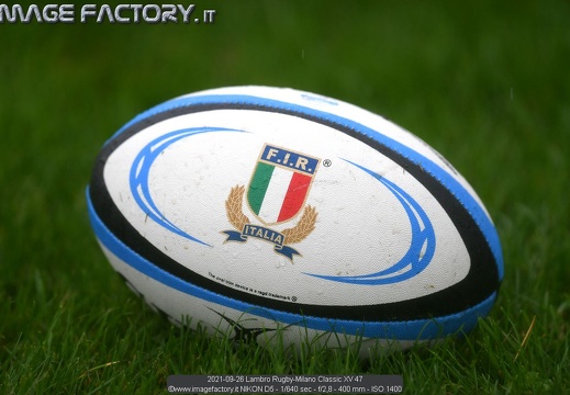 2021-09-26 Lambro Rugby-Milano Classic XV